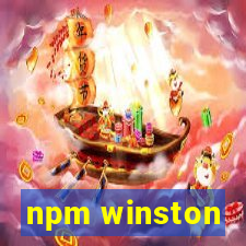 npm winston